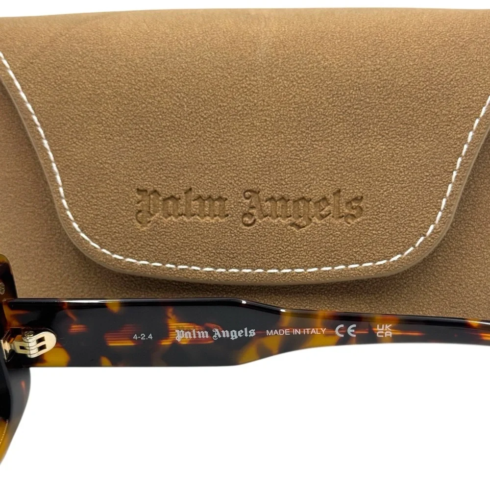 Palm Angels Arvin Sunglasses - Havana Tortoise / Gradient Green (PERI093 6054)